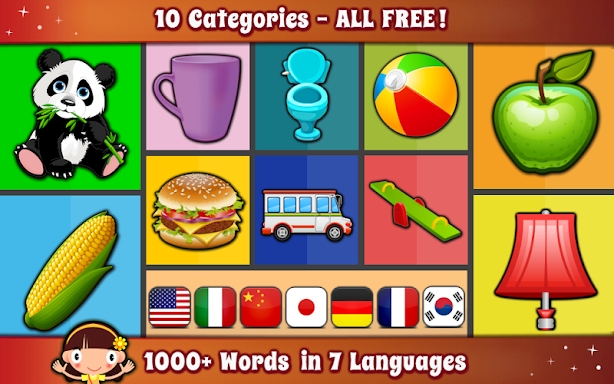 Word learning for Baby Games screenshots