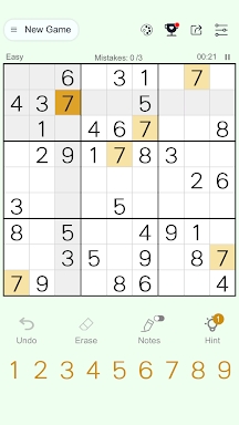 Classic Sudoku - puzzle brain screenshots