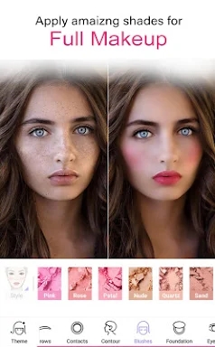 Face Makeup Editor - Beauty Selfie Photo Camera screenshots