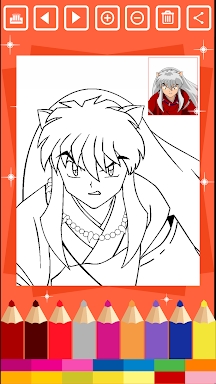 Inuyasha Coloring Book screenshots