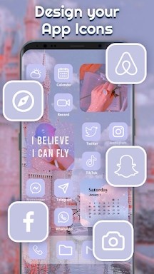 Themeful Icon Change Wallpaper screenshots