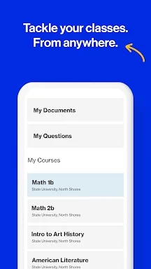 Course Hero: AI Homework Help screenshots