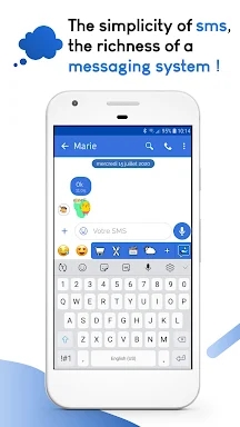 Mood SMS - Messages App screenshots