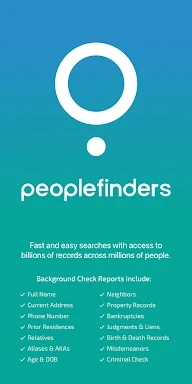 PeopleFinders: People Search screenshots