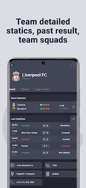 Live Score: football livescore screenshots