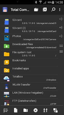 Total Commander - file manager screenshots