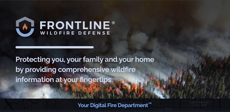Frontline Wildfire Tracker screenshots