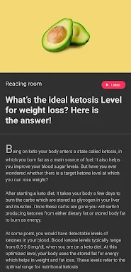Keto Recipes : Keto Diet App screenshots