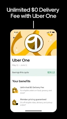 Uber Eats: Food Delivery screenshots