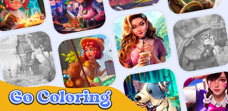 Go Coloring Paint by Numbers screenshots
