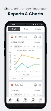 Blood Pressure App - SmartBP screenshots