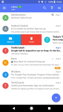 Nine - Email & Calendar screenshots