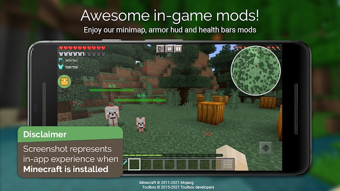 Toolbox for Minecraft: PE screenshots