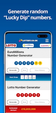 National Lottery Results screenshots