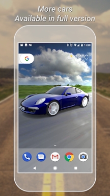 3D Car Live Wallpaper Lite screenshots