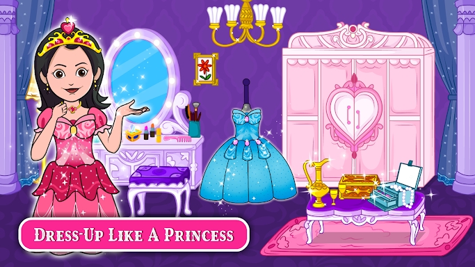 Tizi World Princess Town Games screenshots