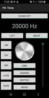 Pro Audio Tone Generator screenshots