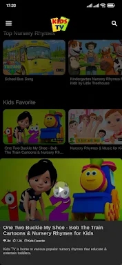 Kids TV screenshots