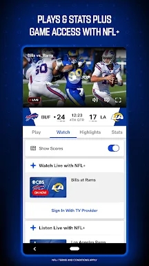 NFL screenshots