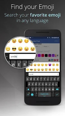 Ginger Keyboard - Emoji, GIFs screenshots