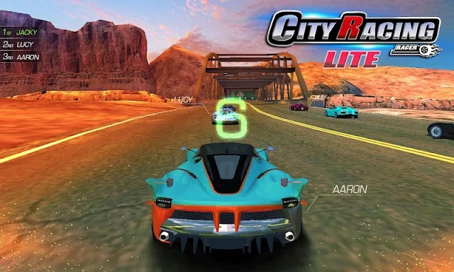 City Racing Lite screenshots