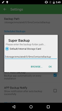 Super Backup & Restore screenshots