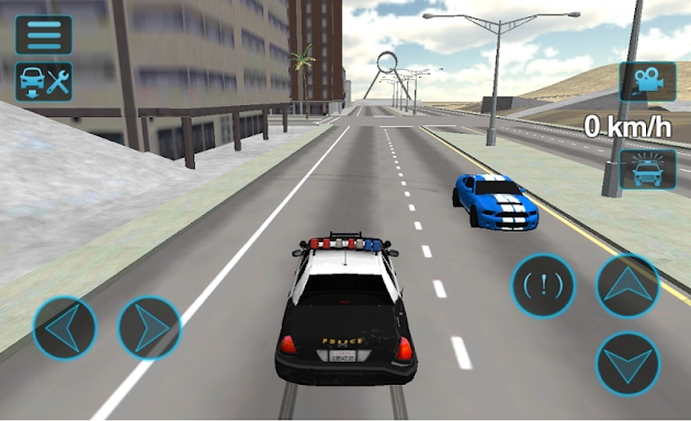 Fast Police Car Driving 3D screenshots