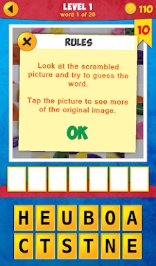 1 Pic 1 Word: What's the word? screenshots