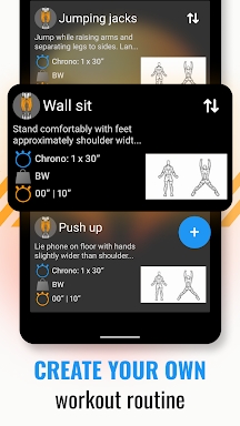 Workout Planner & Gym Trainer screenshots