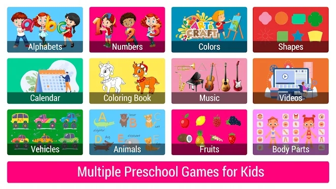 Preschool Games For Kids Pre K screenshots