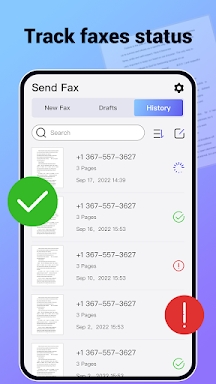 Smart Fax –Send Fax from Phone screenshots