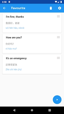 Learn Chinese Mandarin Phrases screenshots