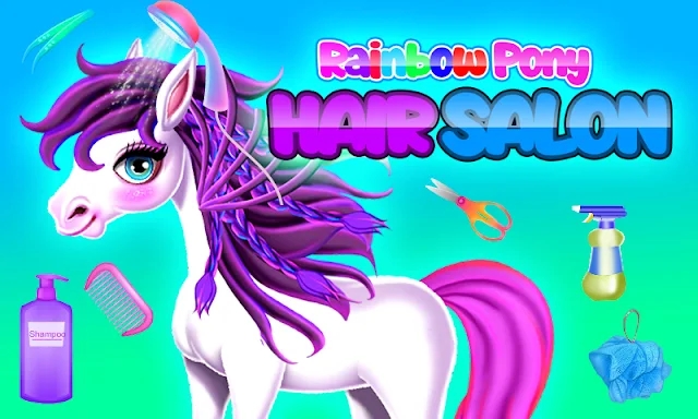 Rainbow Pony Hair Salon screenshots