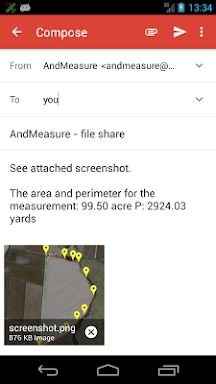 AndMeasure (Area & Distance) screenshots