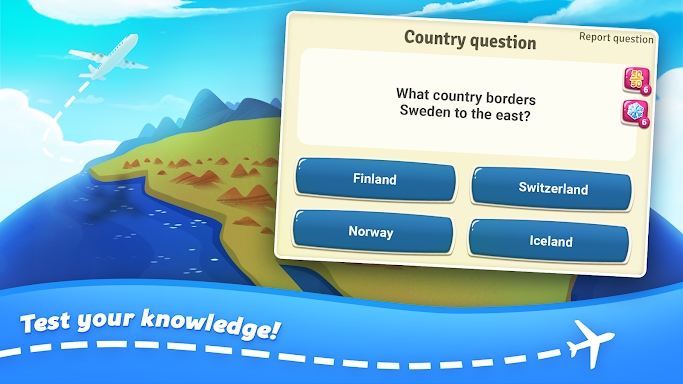 Backpacker™ - Geography Quiz screenshots