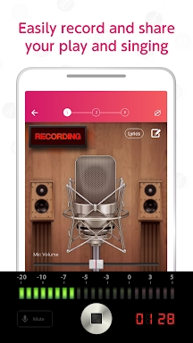 Record your music, sing - nana screenshots