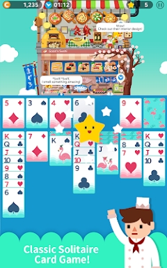 Solitaire Cooking Tower screenshots