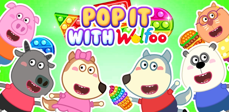 Wolfoo Pop It - Fidget toys screenshots