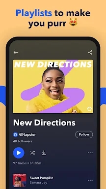 Napster Music screenshots