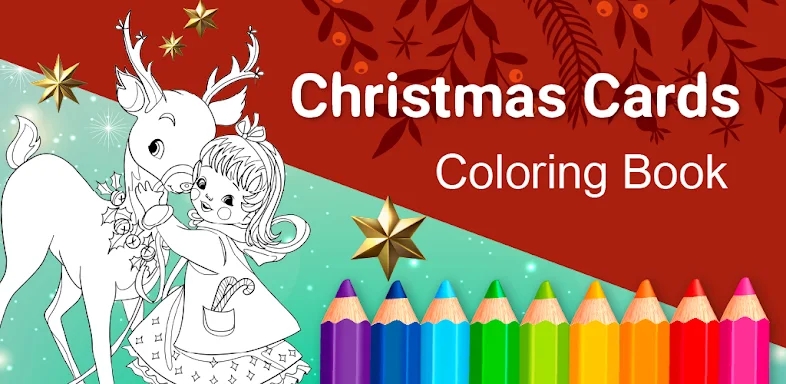 Christmas Cards Coloring Book screenshots