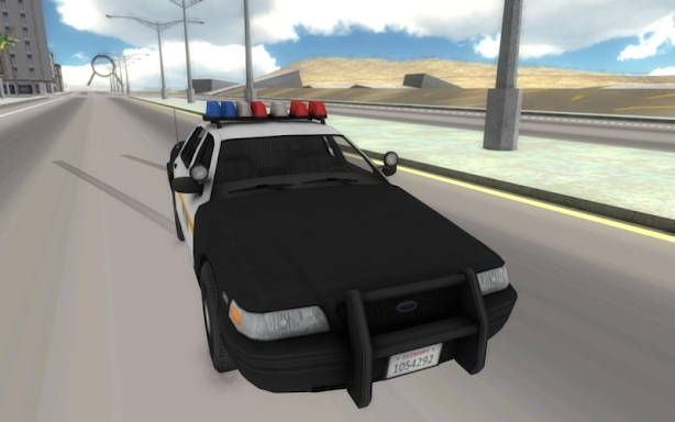 Fast Police Car Driving 3D screenshots