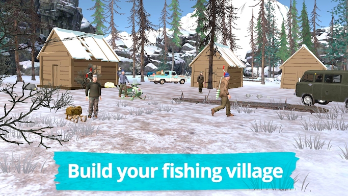 Fishing in the Winter. Lakes. screenshots