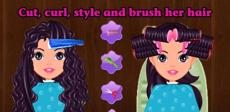 Hair salon Hairdo - Girl games screenshots