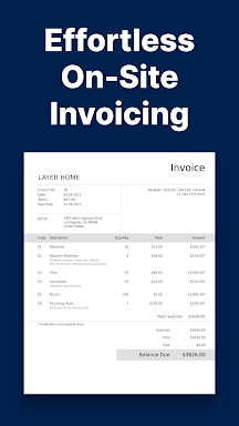 Easy Invoice & Estimates Maker screenshots