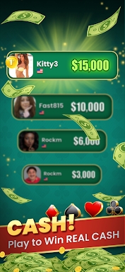 Solitaire-Cash Win Cash Hints screenshots