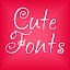 Cute Fonts for FlipFont icon