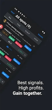 Crypto Trading App by Zyncas screenshots