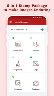 Auto Stamper™: Date Timestamp screenshots