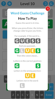 Word Guess Challenge screenshots
