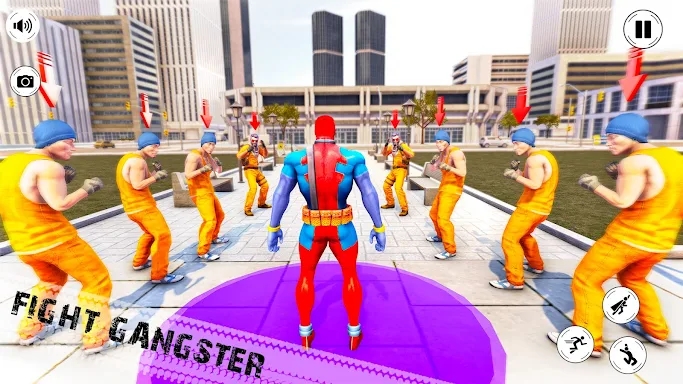 Spider Hero: Rope Hero Game screenshots